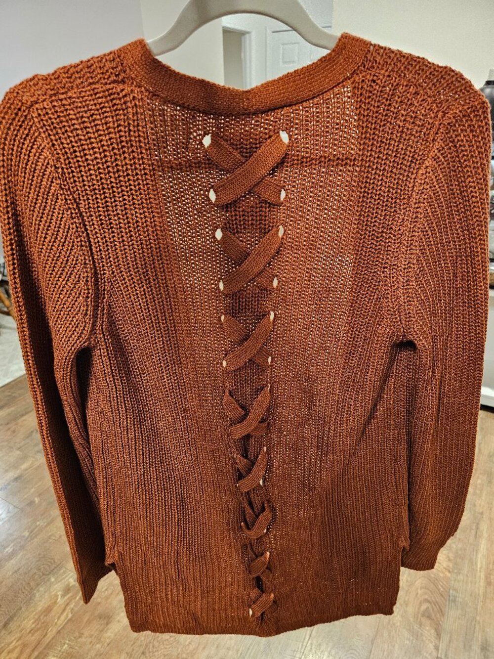 Pinque Jamelya Back-Detail Knit Cardigan